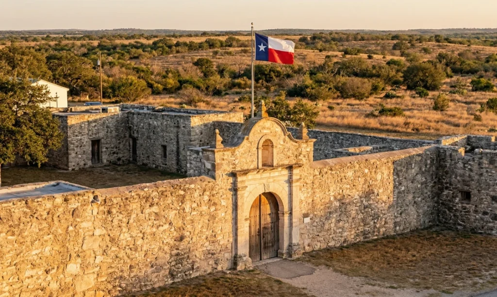 Presidio La Bahia historic site Goliad Texas